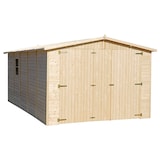 thumbnail of Garaje de madera M101 – 493 x 303 cm – 15 m2