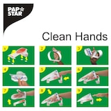 thumbnail of PAPSTAR Clean Hands Base Kit Edelstahl 11,5 cm x 12,7 cm x 22 cm silber