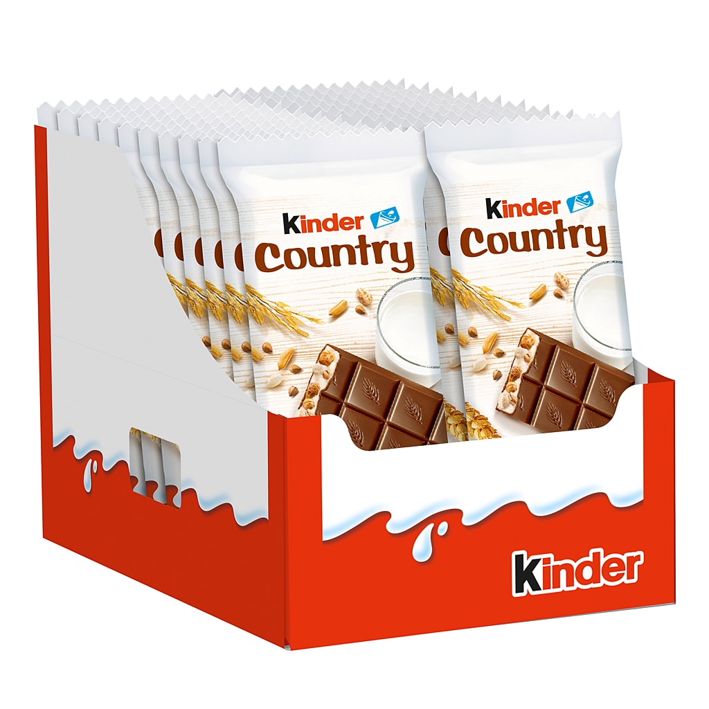 kinder Country Einzelriegel 20x 23,5g (470g)
