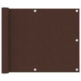 thumbnail of vidaXL Balkon-Sichtschutz Braun 75x500 cm Oxford-Gewebe