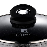 thumbnail of Bergner by Vissani pastaiola ad induzione 22x14.7cm in alluminio forgiato con coperchio