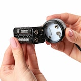 thumbnail of LED Hängeleuchte Lampenschirm aus Kunststoffseil für Terrasse D: 24,5cm Timer