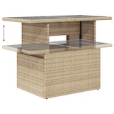 thumbnail of vidaXL 8-teiliges Garten-Sofa-Set mit Kissen in Beige aus Poly Rattan