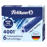 thumbnail of Pelikan Tintenpatronen 4001 TP/6, türkis
