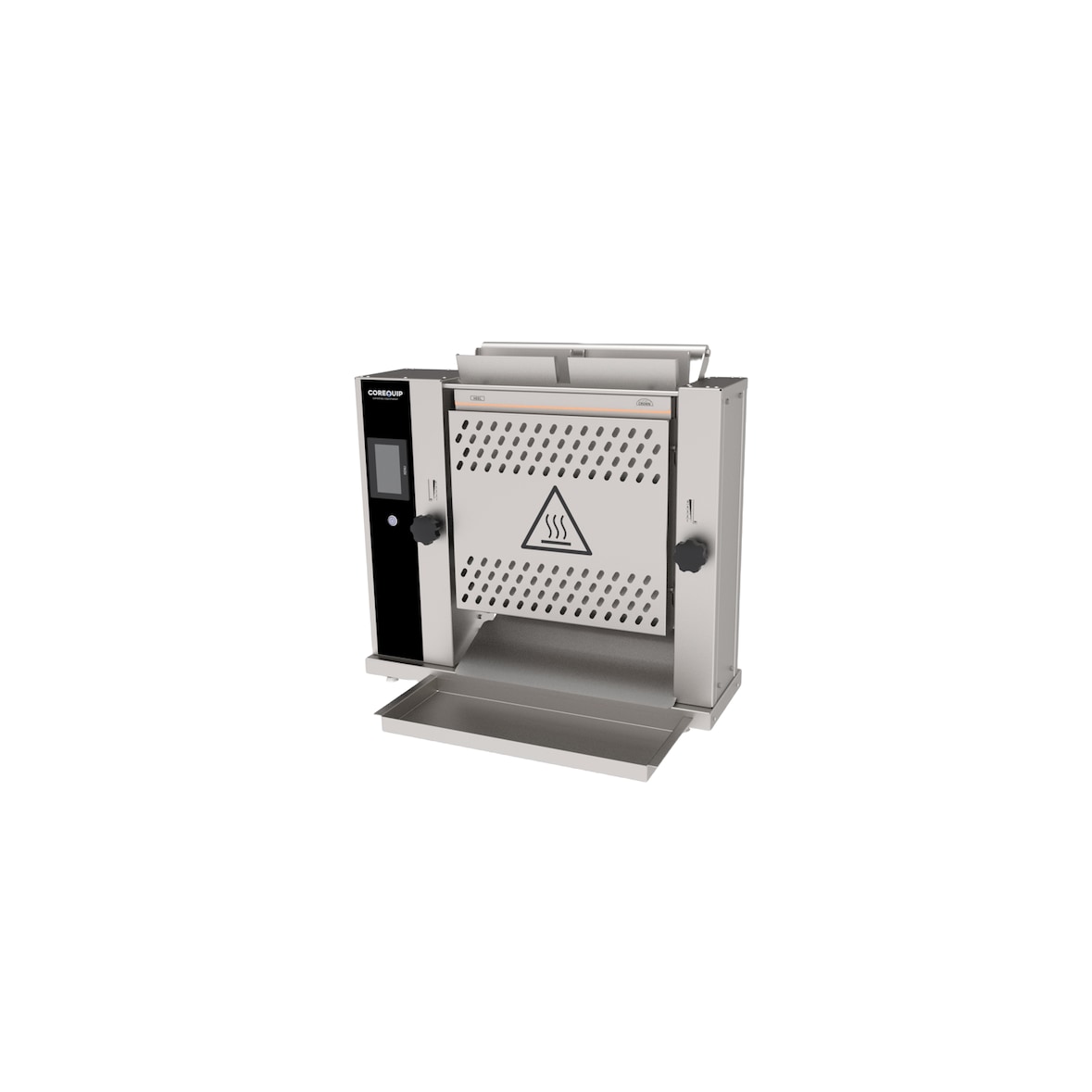 tostador vertical para panes de hamburguesa