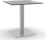 thumbnail of Bistrotisch HPL Compact Premium | 70x70 cm Beton Grau | Edelstahl-Gestell 50x50 cm | Made In Germany