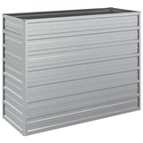 thumbnail of vidaXL Garten-Hochbeet 100x40x77 cm Verzinkter Stahl Silber