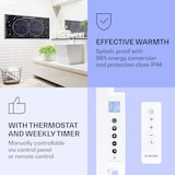 thumbnail of Wonderwall Air Art Smart Infrarotheizung Himmelskarte 120x60cm 700W Mehrfarbig