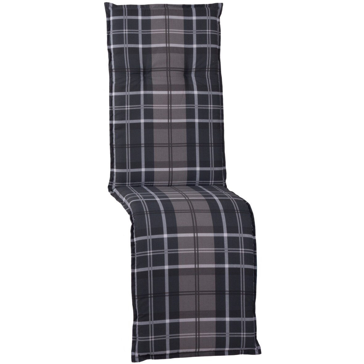 beo Relaxauflage Beckley M215 anthrazit/weiß/grau Karo
