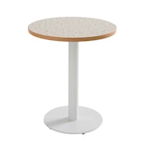 thumbnail of Rond tafelblad in melamine 60 cm terrazzo Rivoli - Oviala