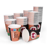 thumbnail of Inoverse 500 stk Pappbecher, Kaffeebecher To Go 200ml / 8oz, Einwegbecher