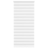 thumbnail of vidaXL Doppelrollo Weiß 115x230 cm Stoffbreite 110,9 cm Polyester