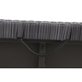 thumbnail of METRO PROFESSIONAL Mesa Gastro Balsario, aluminio/ratán PE, 80 x 80 cm, cuadrada, gris piedra