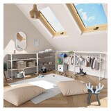 thumbnail of Lot de 4 portants vêtements KADRA sous combles modulables 400x85cm