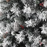 thumbnail of SVITA künstlicher Weihnachtsbaum Schnee Deko Tannenbaum Kunstbaum PVC 210 cm