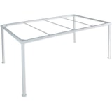 thumbnail of Mesa forja Alcolea para Salon, Cocina. 120 X 70 Regulable Doble Altura. Ideal Ropa Camilla, forja Nacional. Mesa Comedor en Blanco para brasero