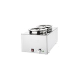 thumbnail of Bain-marie inox cuisson sous-vide 2 x 5,2 Litres, 1200 W, 220 V - MONO