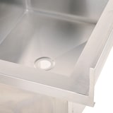thumbnail of Romux® Évier Profond en Acier Inoxydable 1000x700x850 mm Démontable | Évier Professionnel Grand bol | Plonge Inox Professionnelle pour Restauration