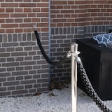 thumbnail of Securit® Muurhaak voor afzetkoord 'Classic' - Chroom - Inclusief montagemateriaal