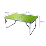 thumbnail of Mesa plegable aluminio verde Aktive