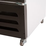 thumbnail of Romux® Glastürkühlschrank 330 Liter 1 Tür Belüftet mit Umluftsystem |  Professioneller Getränkekühlschrank mit Glastür & LED I Flaschenkühlschrank