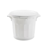 thumbnail of GILAC Couvercle plat pour conteneur rond HACCP 75 L et baquet 50 L - 75 L - Blanc G616421