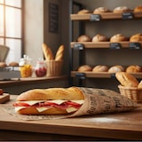 thumbnail of 5 kg Einschlagpapier, fettdichtes Papier 30x40cm braun Enjoy ca 1200 Stück