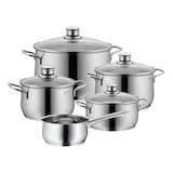 thumbnail of Wmf diadem plus set pentole 5 pezzi + 4 coperchi in vetro adatte ad induzione
