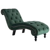 thumbnail of vidaXL Chaiselongue Grün Samt