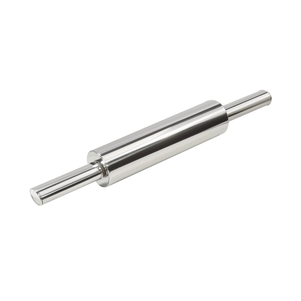 Louis Tellier - Rouleau à pâtisserie inox - avec poignées - Ø6,5 cm - N3720