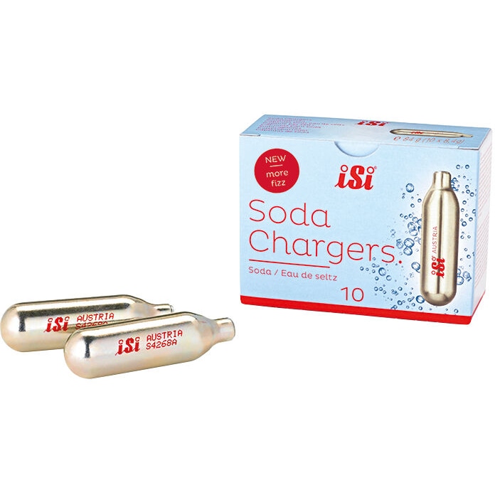ISI Cartouche à eau de Seltz CO² (3 boites de 10) x 30