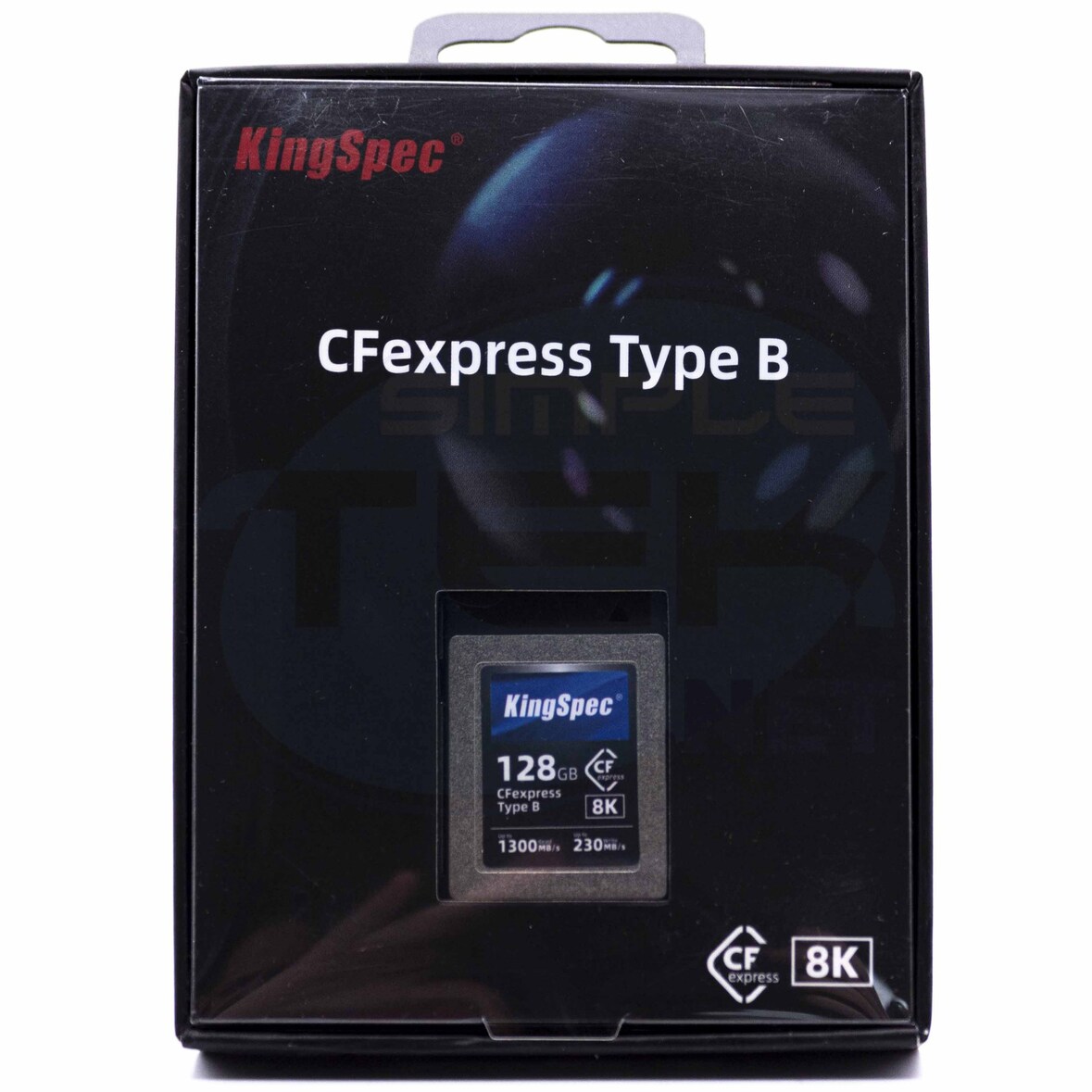 Compact Flash Express Cfexpress Tipo B 128gb 8k 1300mbps Scheda Memoria Video