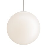 thumbnail of Sferis Lampada a sospensione moderna in vetro opale satinato, design minimale con montatura in policarbonato, diametro 50 cm, altezza 330 cm, Bianco