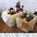 thumbnail of Caixa de Madeira Estilo Cesta 40x28x25 cm - Versátil: Arrumação de Brinquedos, Cesto para Legumes, Organização de Fotos, Livros e Vinis