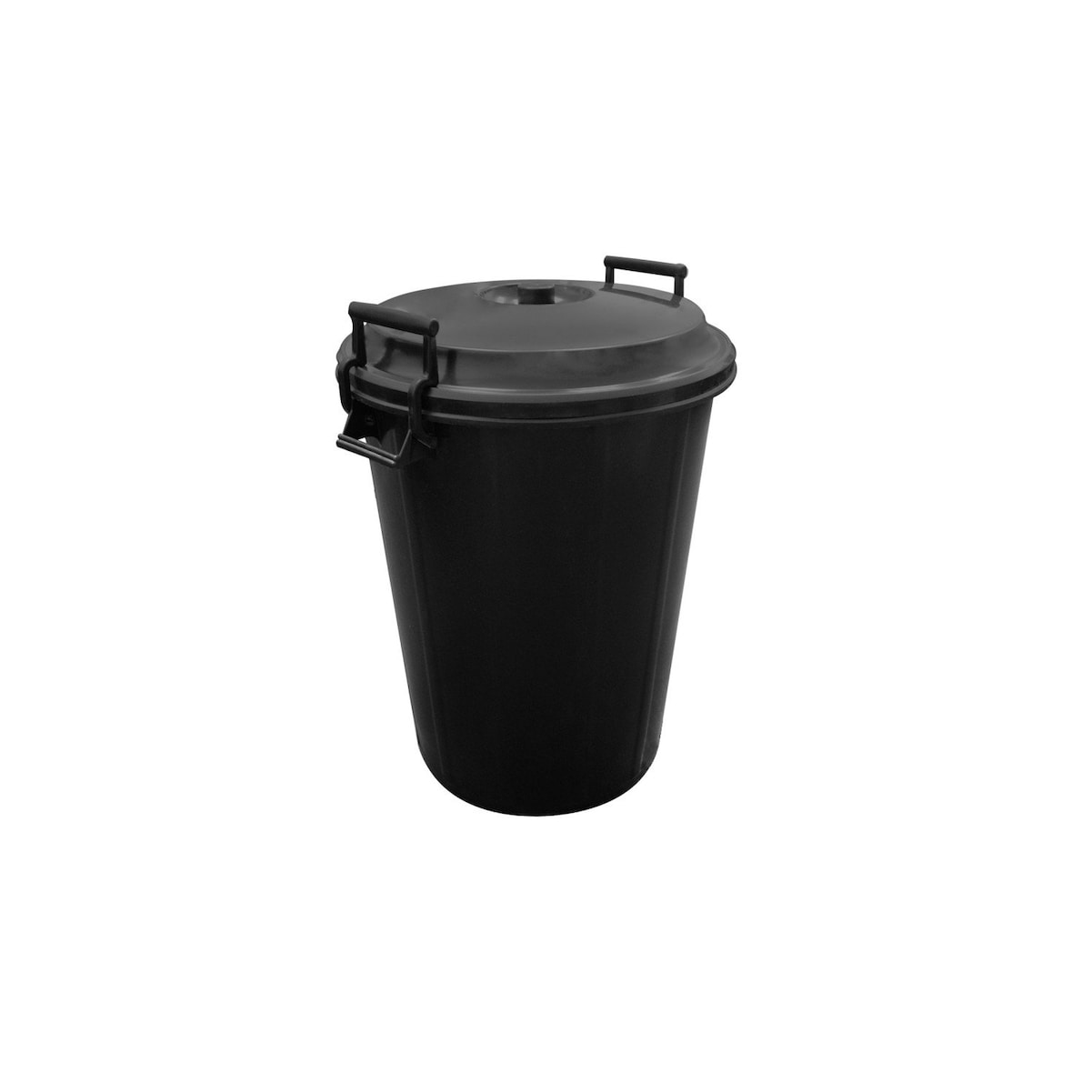 Cubo de Basura Industrial Robusto de 100 Litros - Contenedor de Residuos Duradero y Fácil de Limpiar -