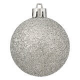 thumbnail of Déco de sapin de Noël Kit de 18 pièces Boules et Cimier - Argent et Blanc
