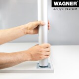 thumbnail of WAGNER Möbelbein/Systemrohr TENO - Ø 60 x 1150 mm individuell kombinierbar, Edelstahl-Optik, Tragkraft 50 kg - 12331501
