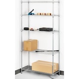 thumbnail of Royal Catering Estantería de metal - 35 x 90 x 180 cm - negra