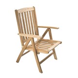thumbnail of Garten-Sitzgruppe MANUEL 7-tlg. - Teak, Teakbraun | Gartenmöbel-Set Gartengarnitur Garten-Essgruppe mit Stühlen A und Esstisch