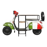 thumbnail of Biscottini Consolle Bar 180x75x115 cm - Consolle a forma di vespa - Consolle in legno e ferro - Credenza Vintage - Credenza ingresso - Mobile da TV