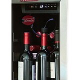 thumbnail of La Sommeliere Cave de service avec pompe à vide d'air, 38 bouteilles, 4 clayettes bois, LED, vitrée, 39dB, Noire&inox, Classe G