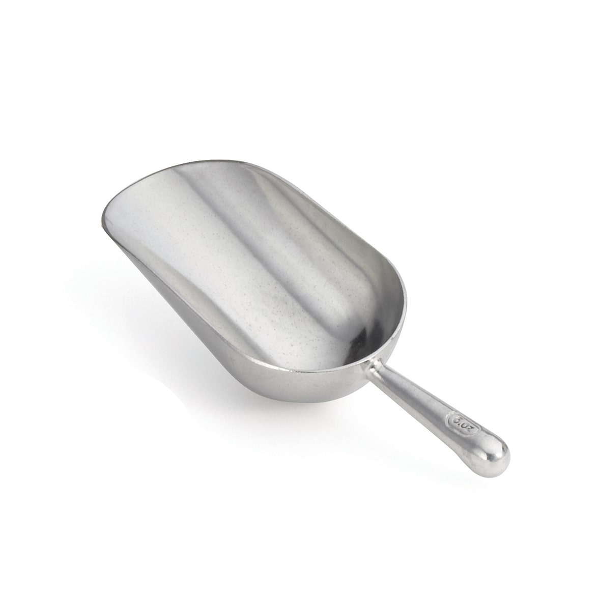 Paletta per gelato Tablecraft da 150 ml, 18,5 x 7 x 4,5 cm, alluminio (alluminio fuso)