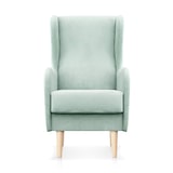 thumbnail of Sillón Narex SUEÑOSZZZ Sillón Nórdico Tapizado En Tela Verde Agua