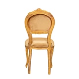 thumbnail of Sedia stile Luigi XVI in faggio, finitura rossa, elegante e resistente