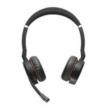 thumbnail of Jabra Evolve 75 UC Duo kabeloses Stereo - Headset inkl. USB Link 380a, Bluetooth, ANC