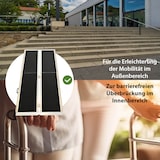 thumbnail of TRUTZHOLM Rollstuhlrampe 213 cm Traglast 272 kg Alu 2-fach klappbar Friktionsbeschichtet Kofferrampe