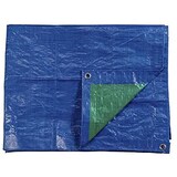 thumbnail of Markise 4 x 5 m, doppelseitig, blau/grün, Metallösen, Dichte 90 g/m2, Edm