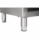 thumbnail of Armario de trabajo profesional de acero inoxidable de 160x70 cm - con borde