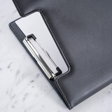 thumbnail of Porte-bloc à rabat Rillstab A4 similicuir noir, RI98850