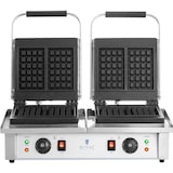 thumbnail of Royal Catering - Royal Catering RC-WM201 Gaufrier Double Rectangulaire Belge Traditionnel (Dimensions des plaques : 170 x 100 mm, Puissance : 2 x 2